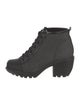 Opening Ceremony Canvas Combat Boots