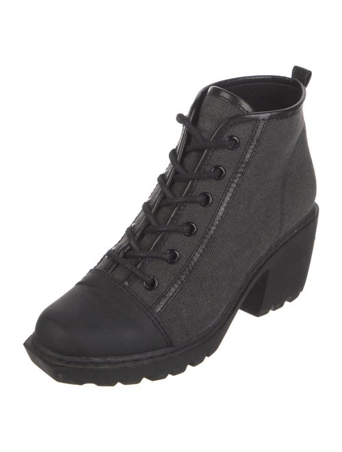Opening Ceremony Canvas Combat Boots