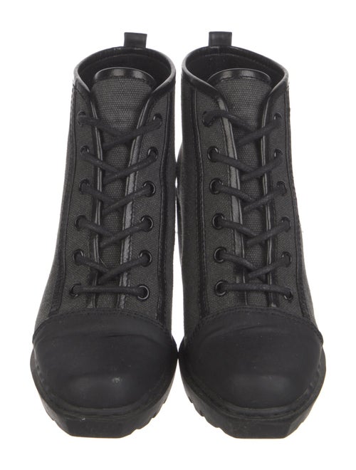 Opening Ceremony Canvas Combat Boots
