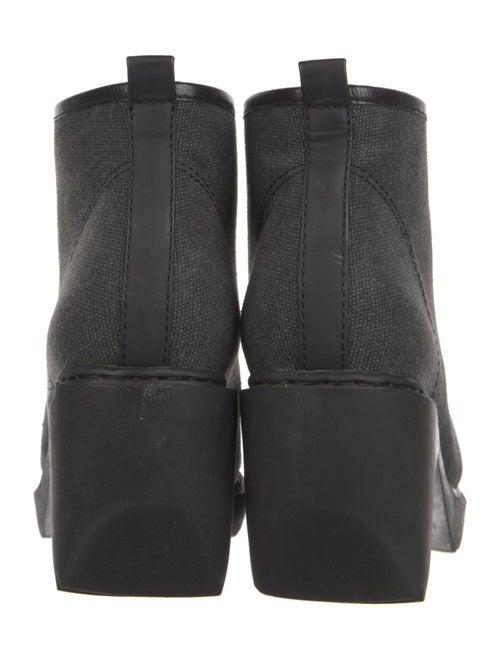 Opening Ceremony Canvas Combat Boots