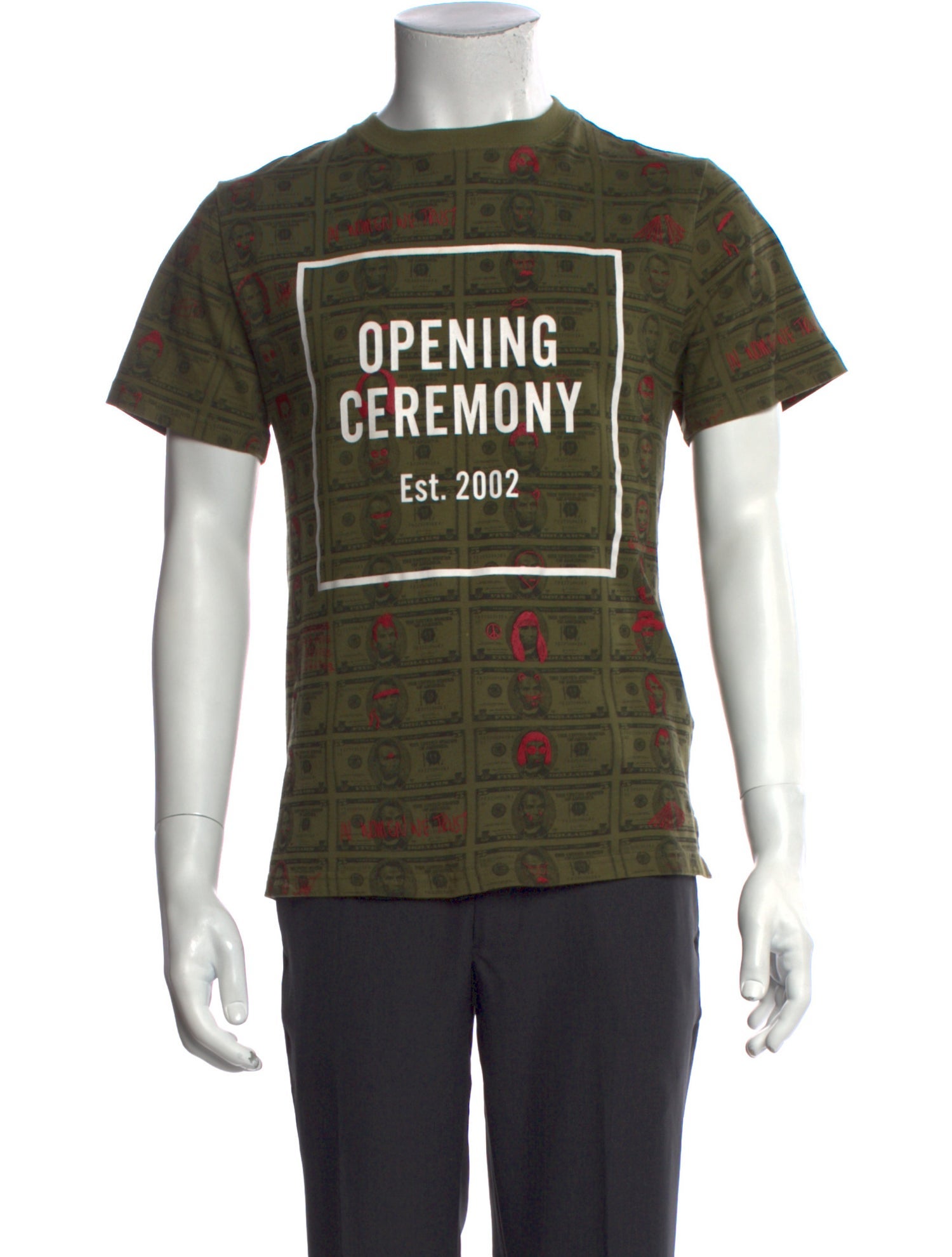 Opening Ceremony Graphic Print Crew Neck T-Shirt