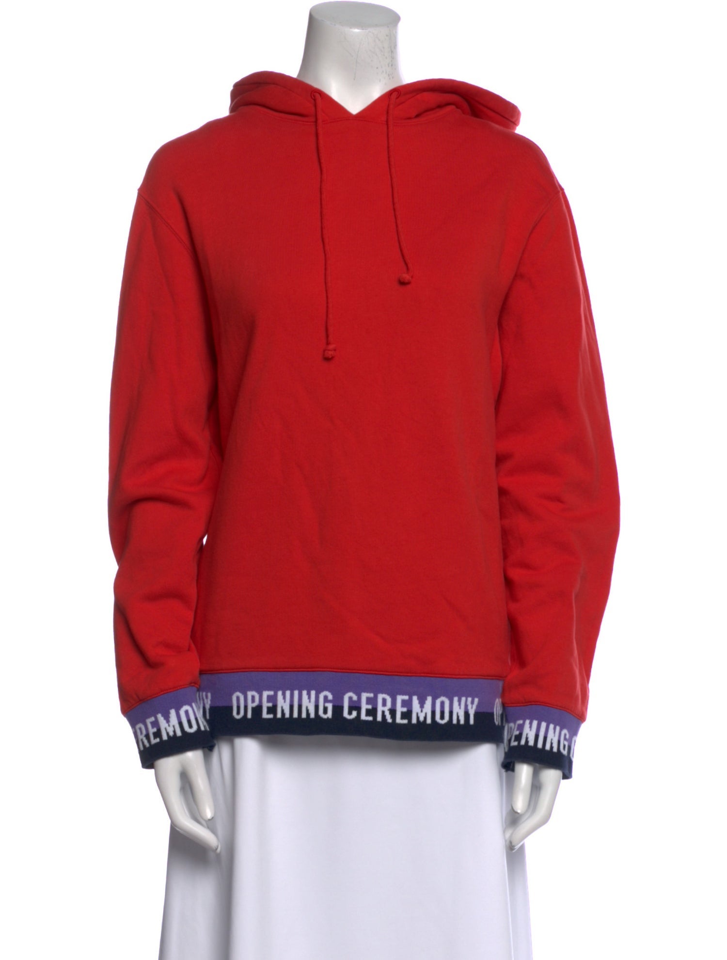 Opening Ceremony Crew Neck Long Sleeve Sweatshirt
