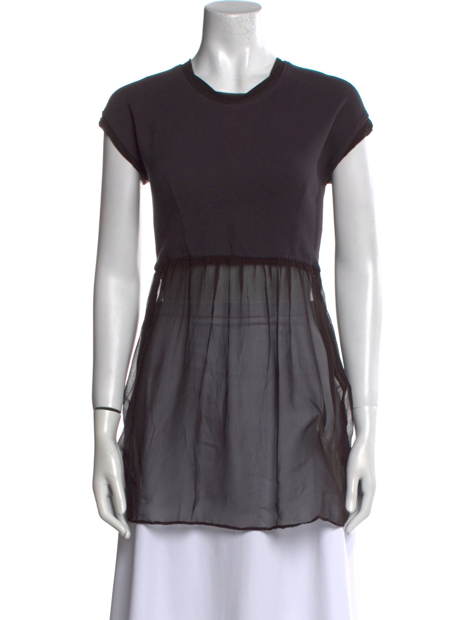 Opening Ceremony Crew Neck Short Sleeve Tunic