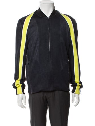 Opening Ceremony Colorblock Pattern Bomber Jacket