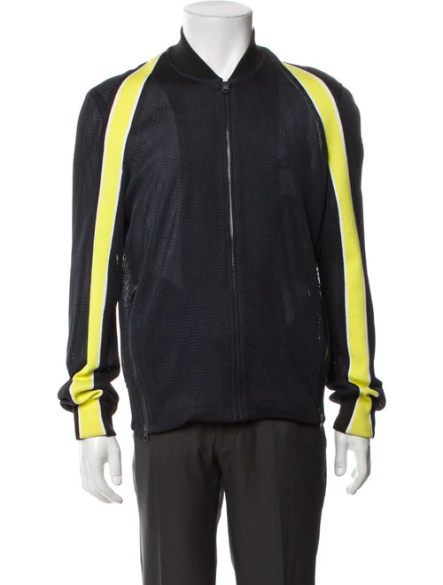 Opening Ceremony Colorblock Pattern Bomber Jacket