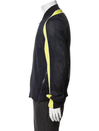 Opening Ceremony Colorblock Pattern Bomber Jacket