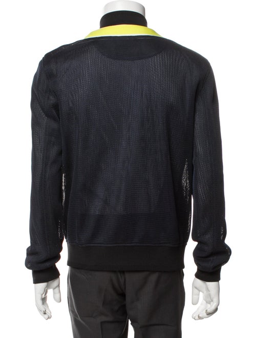 Opening Ceremony Colorblock Pattern Bomber Jacket