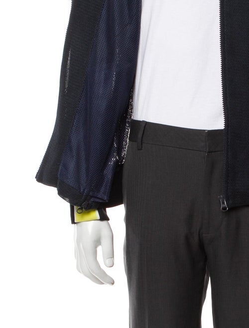 Opening Ceremony Colorblock Pattern Bomber Jacket