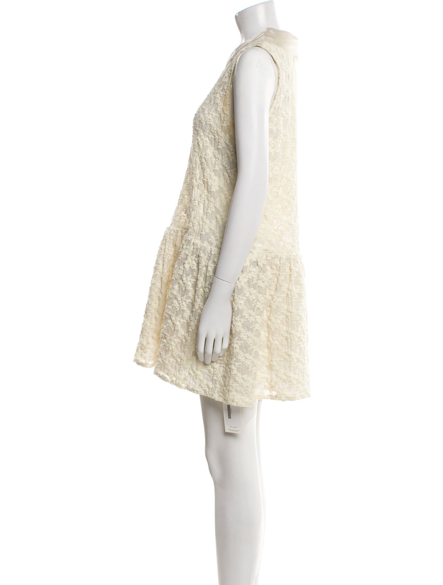 Opening Ceremony Lace Pattern Mini Dress