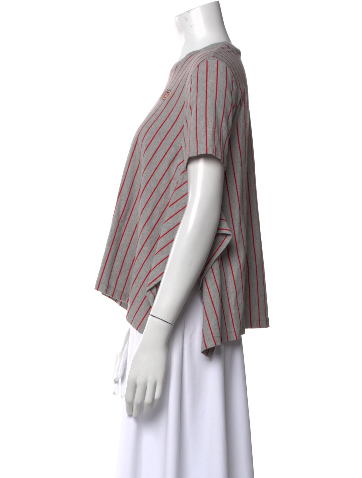 Opening Ceremony Striped Crew Neck T-Shirt