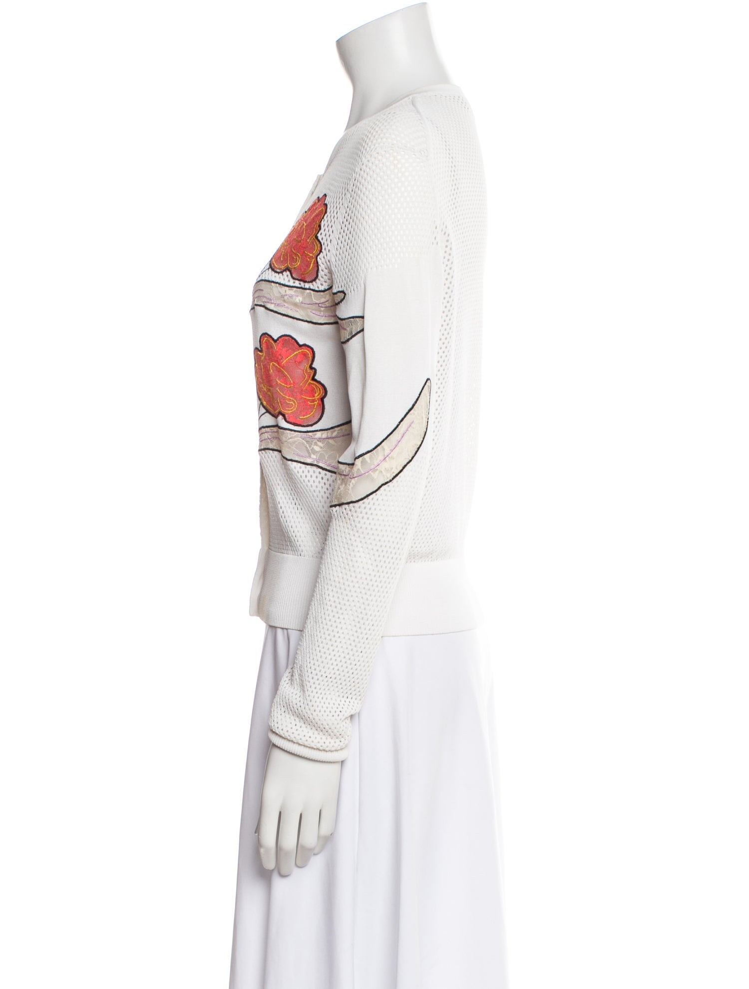 Opening Ceremony Printed Crew Neck Sweater