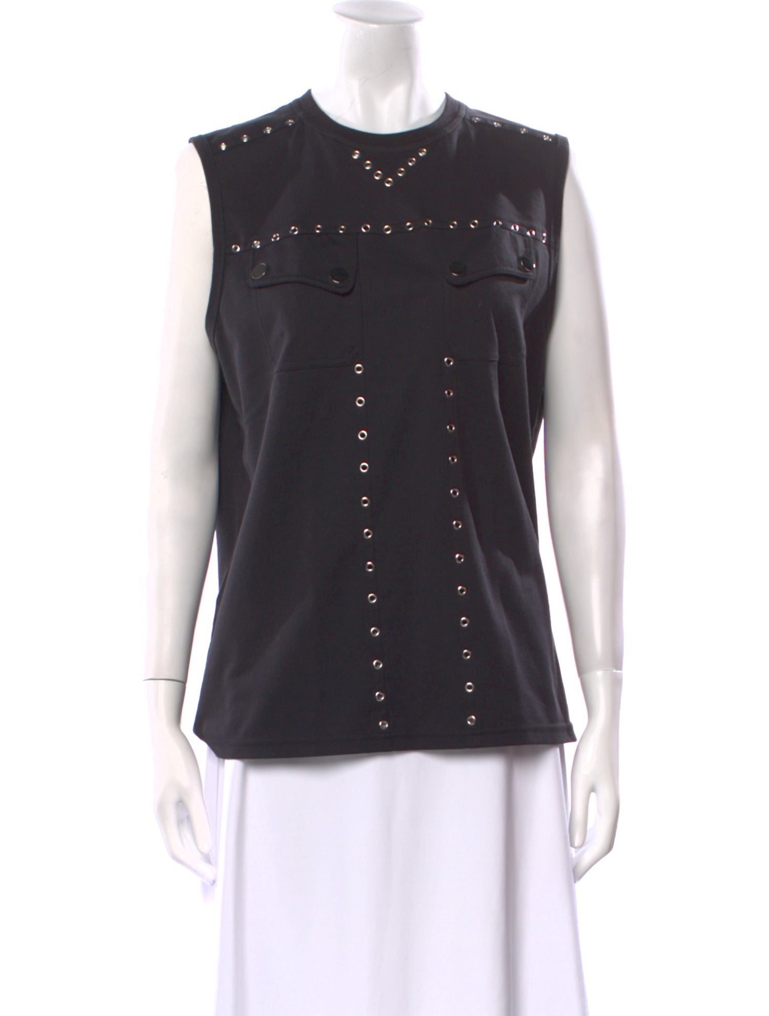 Opening Ceremony Crew Neck Sleeveless Top