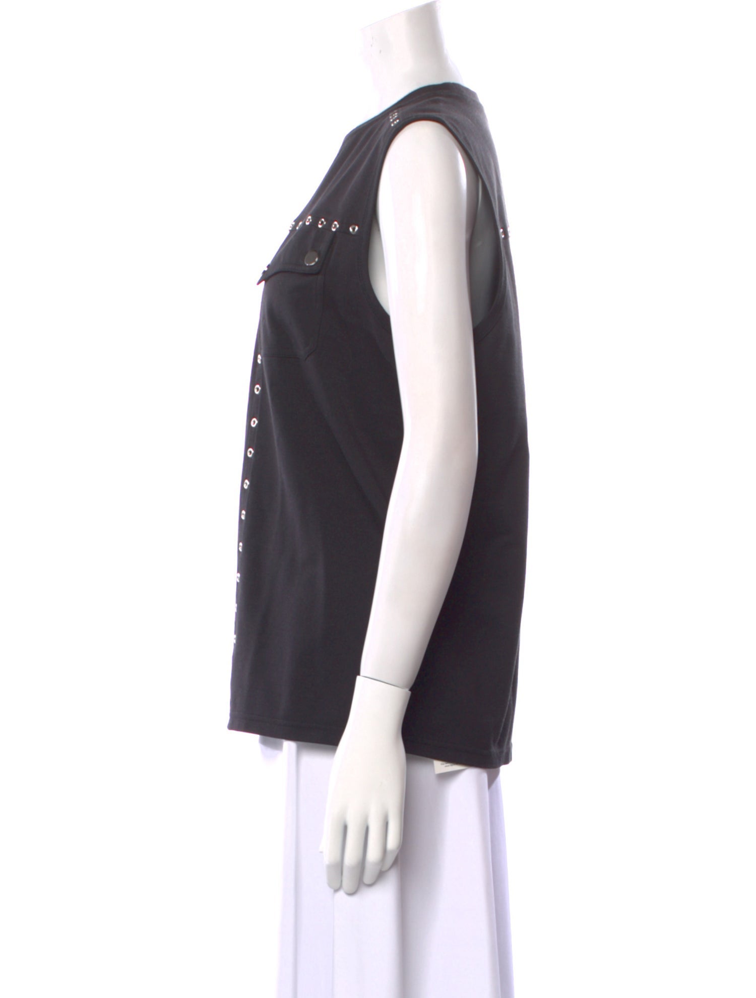 Opening Ceremony Crew Neck Sleeveless Top