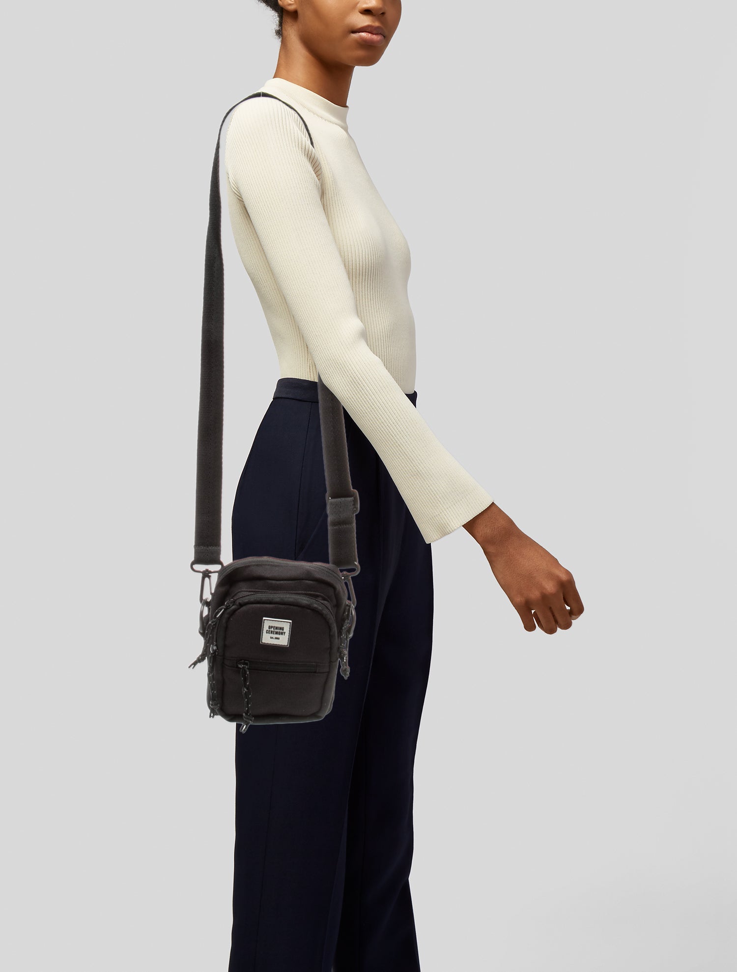 Opening Ceremony Canvas Messenger Bag w/ Tags