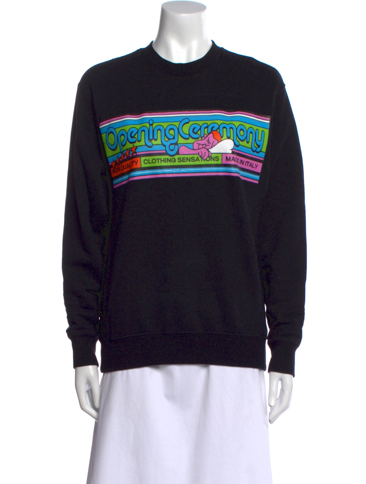 Opening Ceremony Graphic Print Crew Neck Sweatshirt