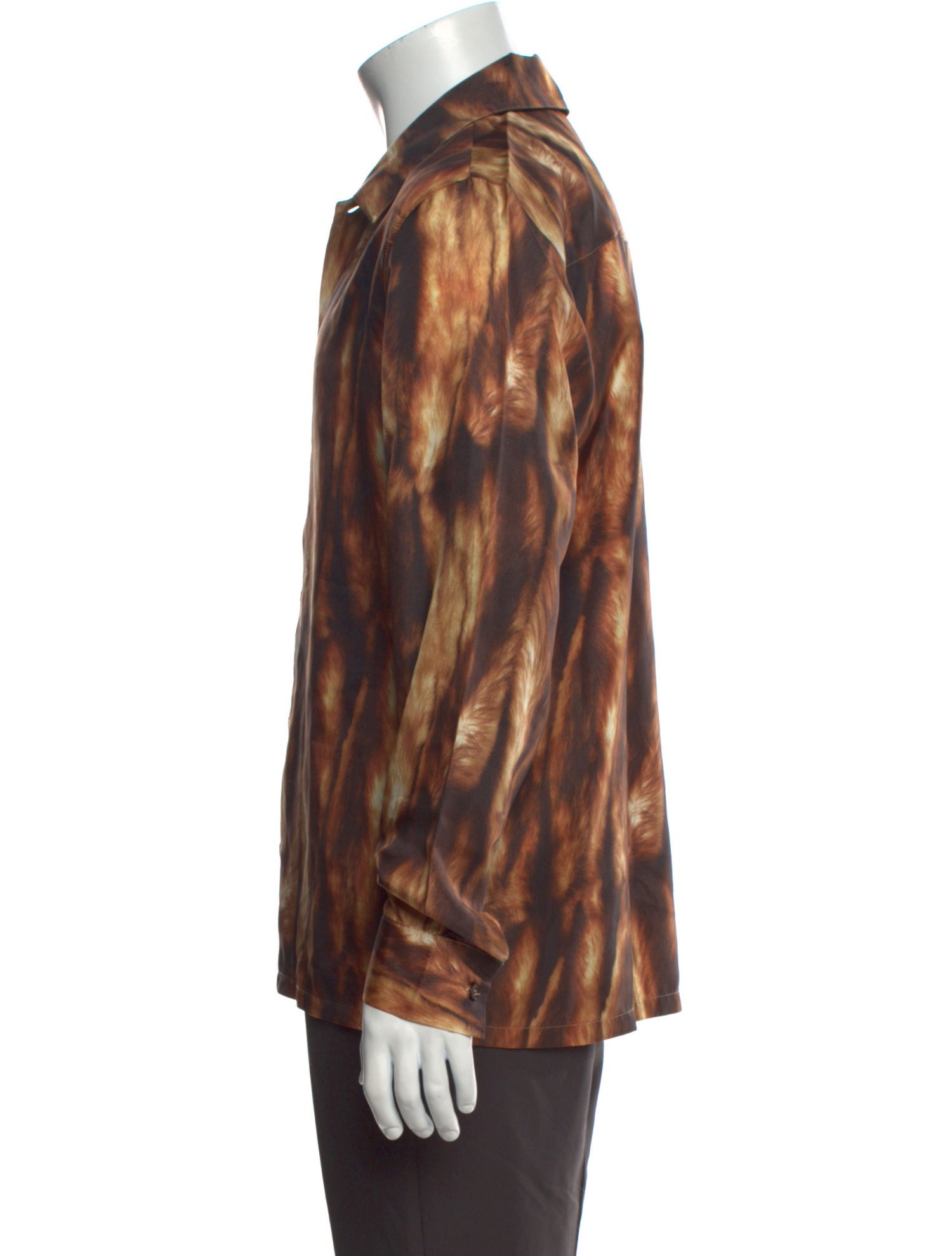 Opening Ceremony Silk Printed Shirt