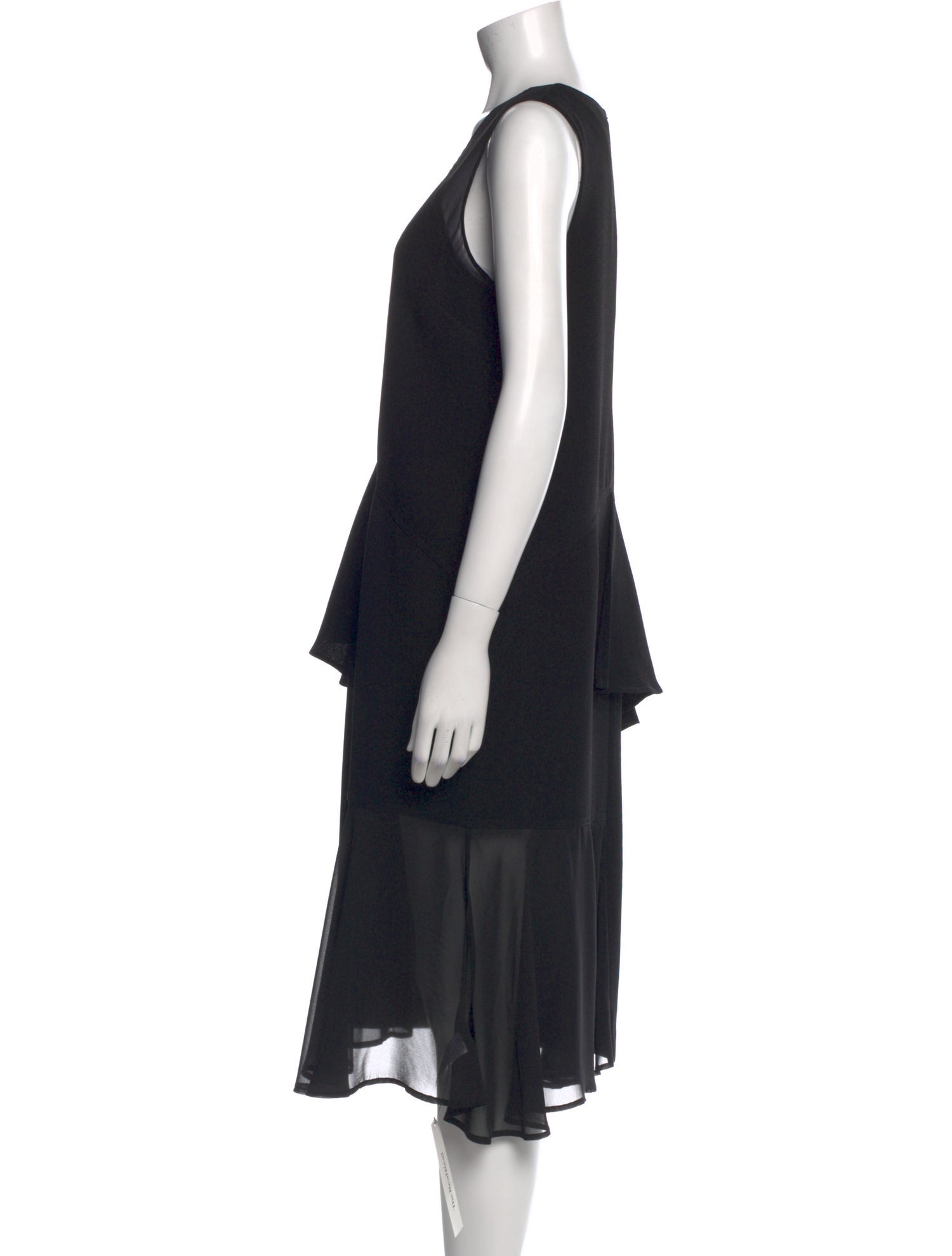 Opening Ceremony V-Neck Knee-Length Dress