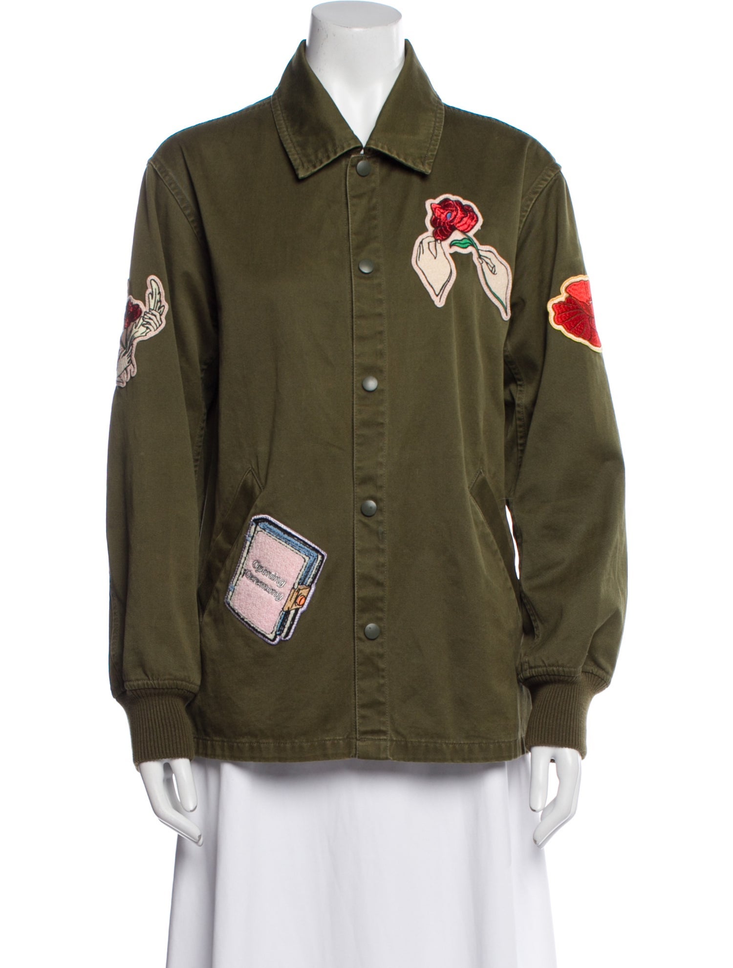 Opening Ceremony Printed Utility Jacket