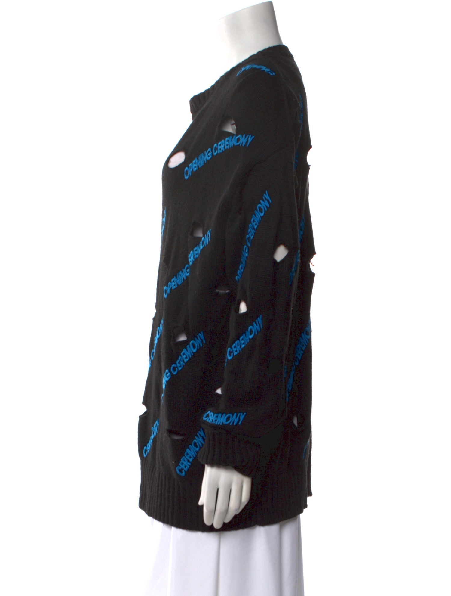 Opening Ceremony Printed Crew Neck Sweater