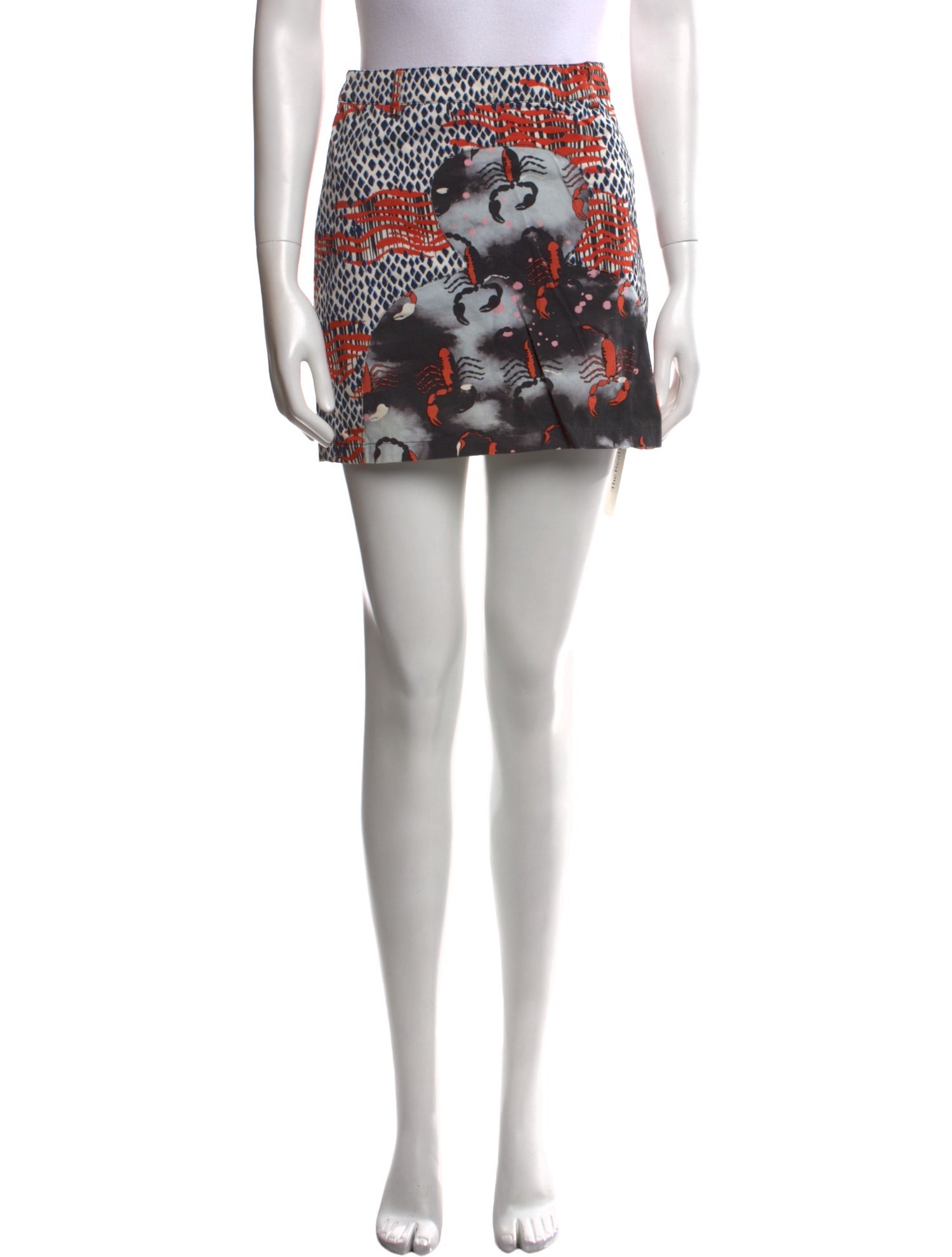 Opening Ceremony Floral Print Mini Skirt