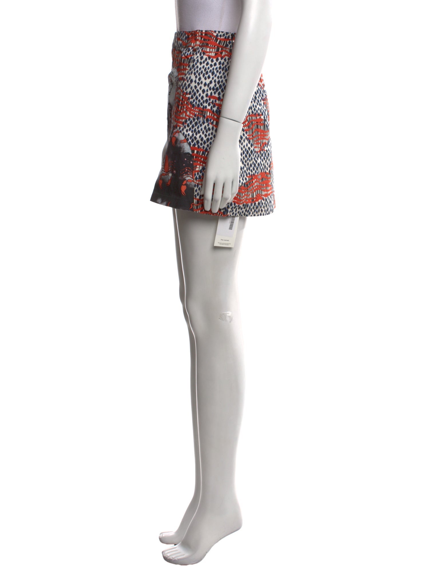 Opening Ceremony Floral Print Mini Skirt