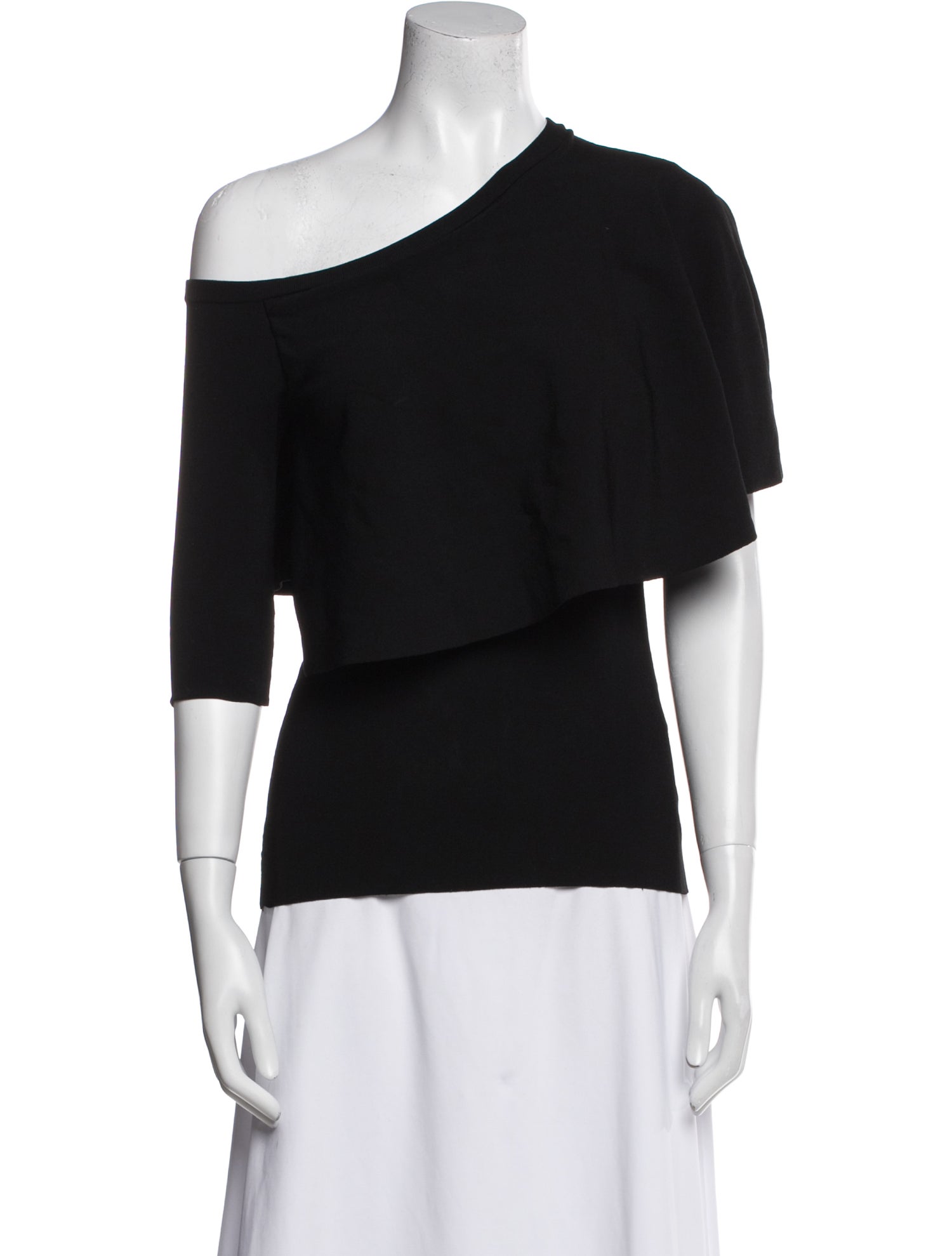 Opening Ceremony One-Shoulder Short Sleeve Top