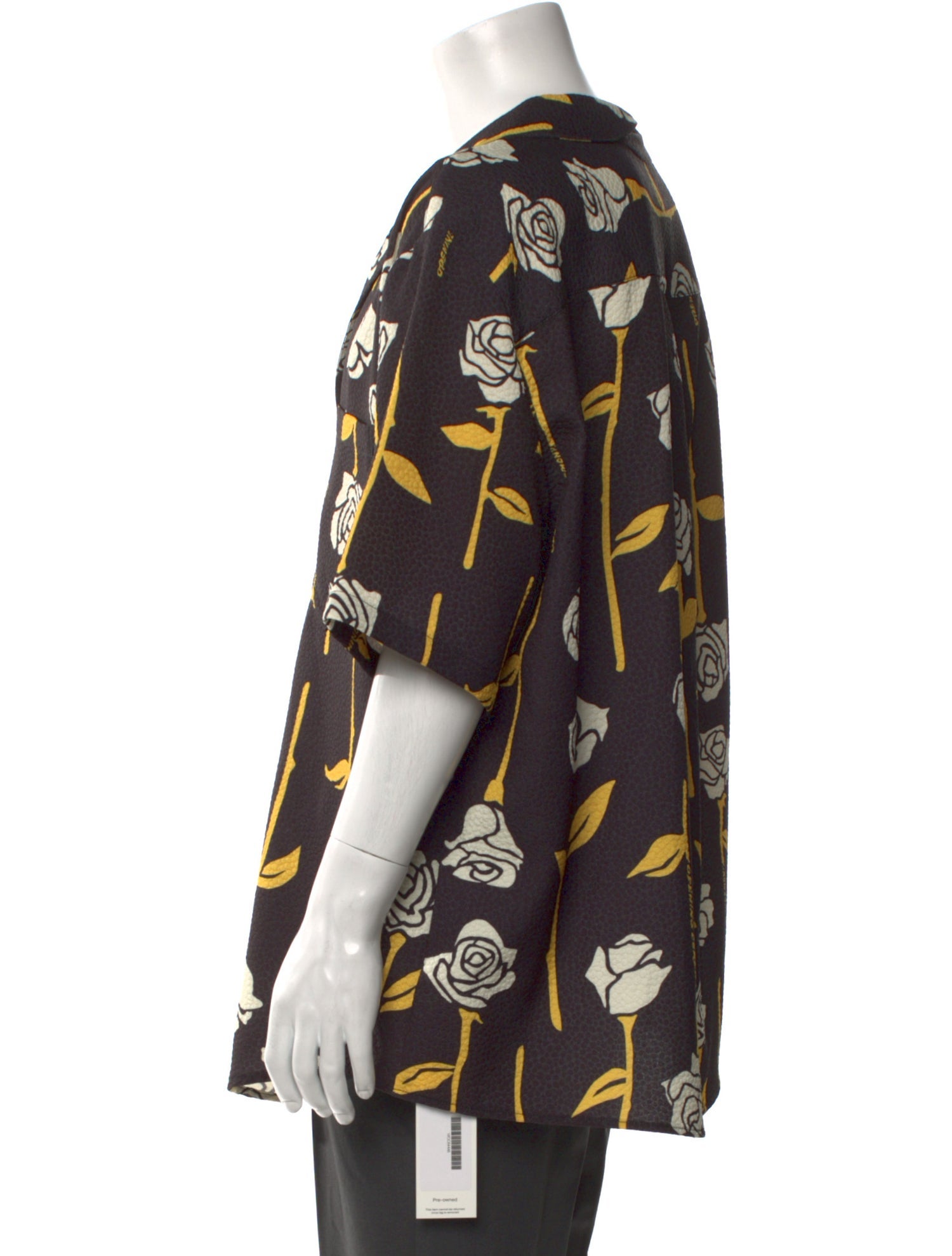 Opening Ceremony Floral Print Short Sleeve Shirt