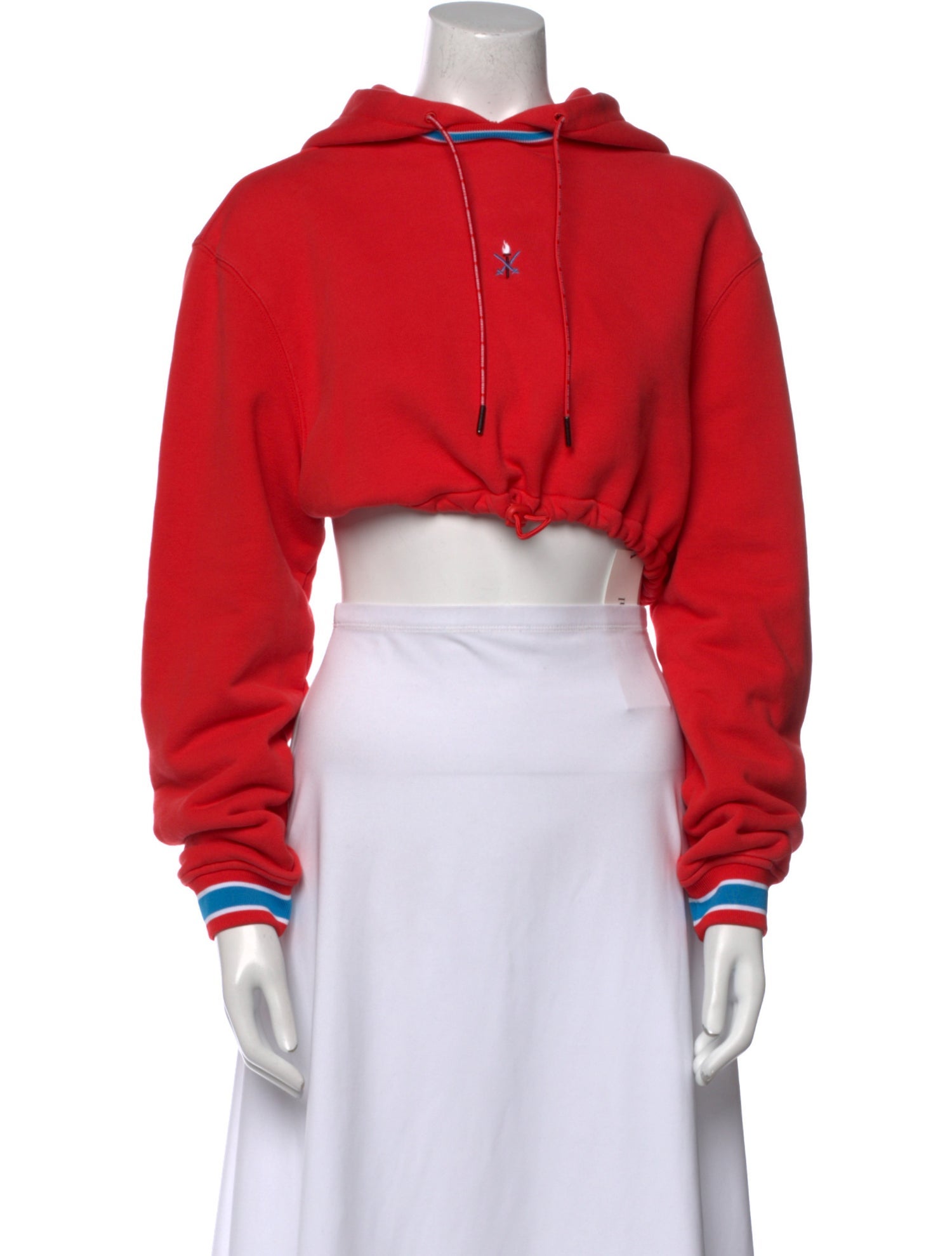 Opening Ceremony Crew Neck Long Sleeve Sweatshirt