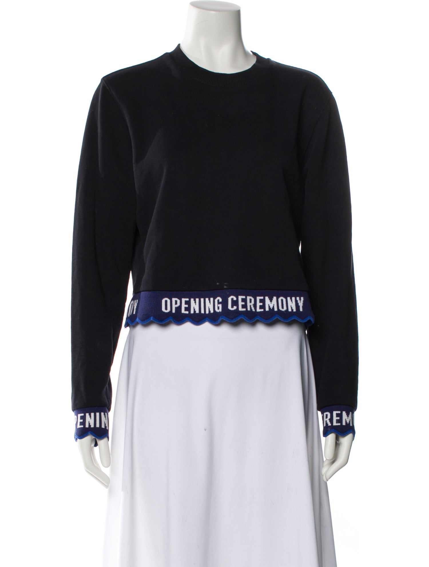 Opening Ceremony Graphic Print Crew Neck Sweatshirt