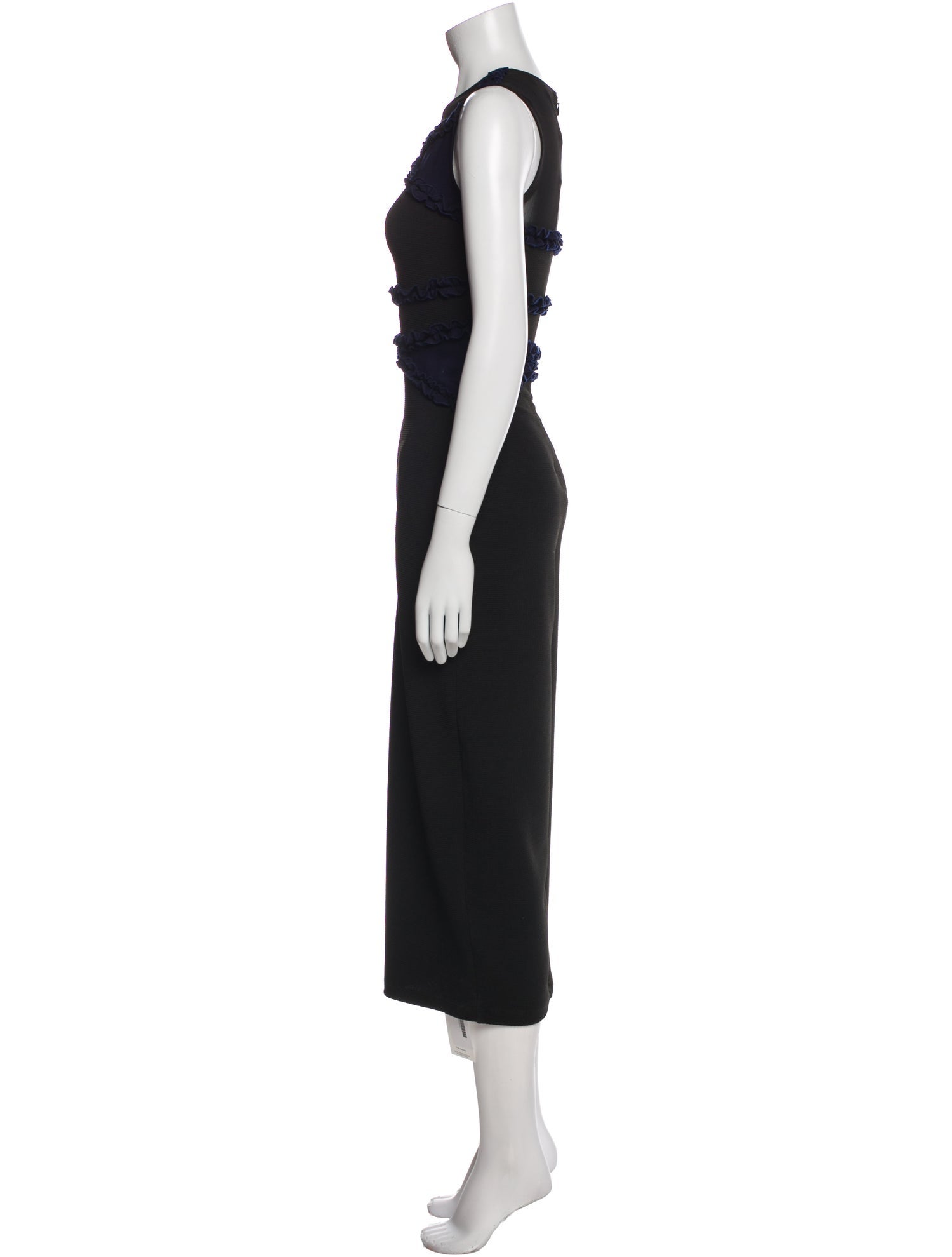 Opening Ceremony Crew Neck Long Dress