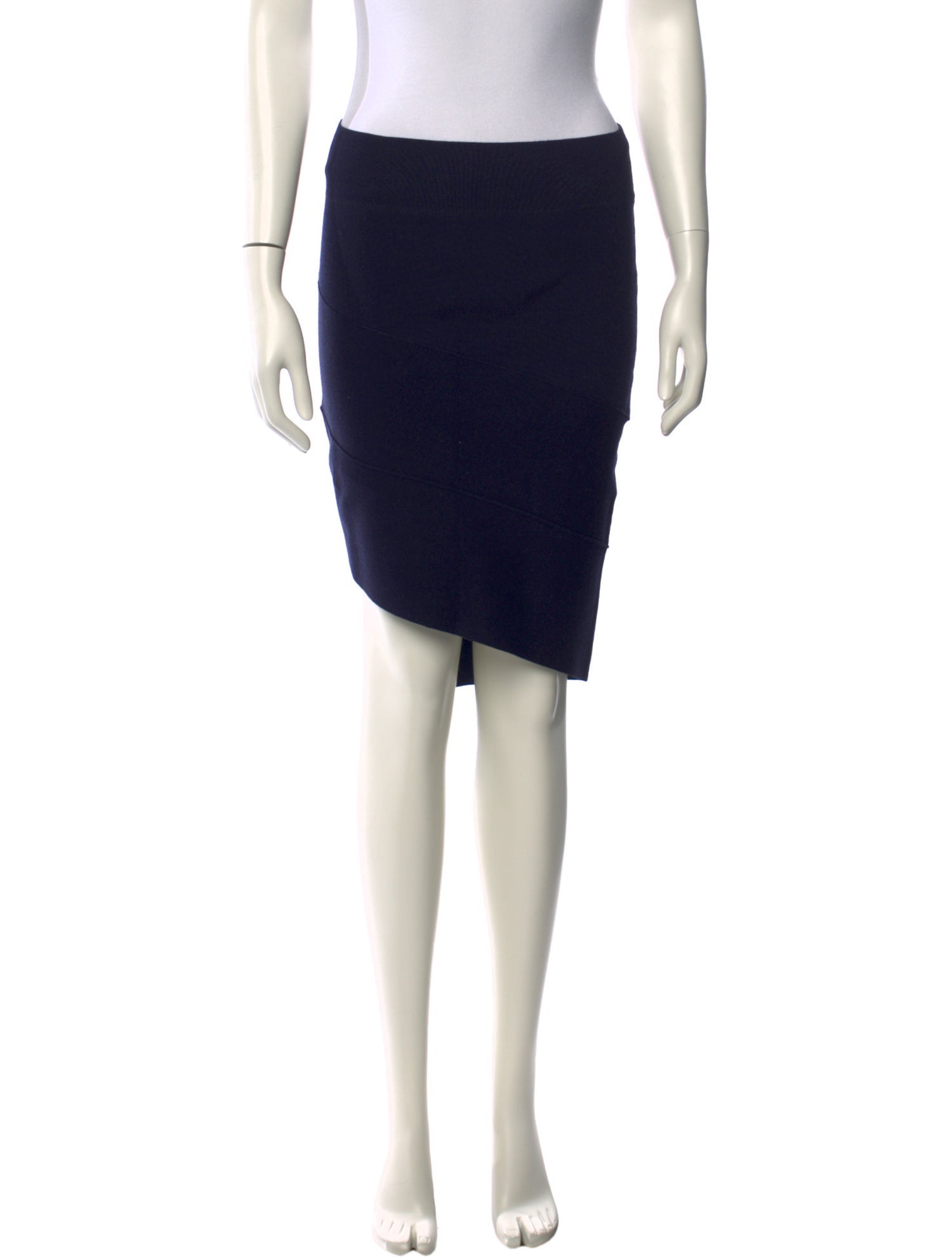 Opening Ceremony Ruffle Embellishment Knee-Length Skirt