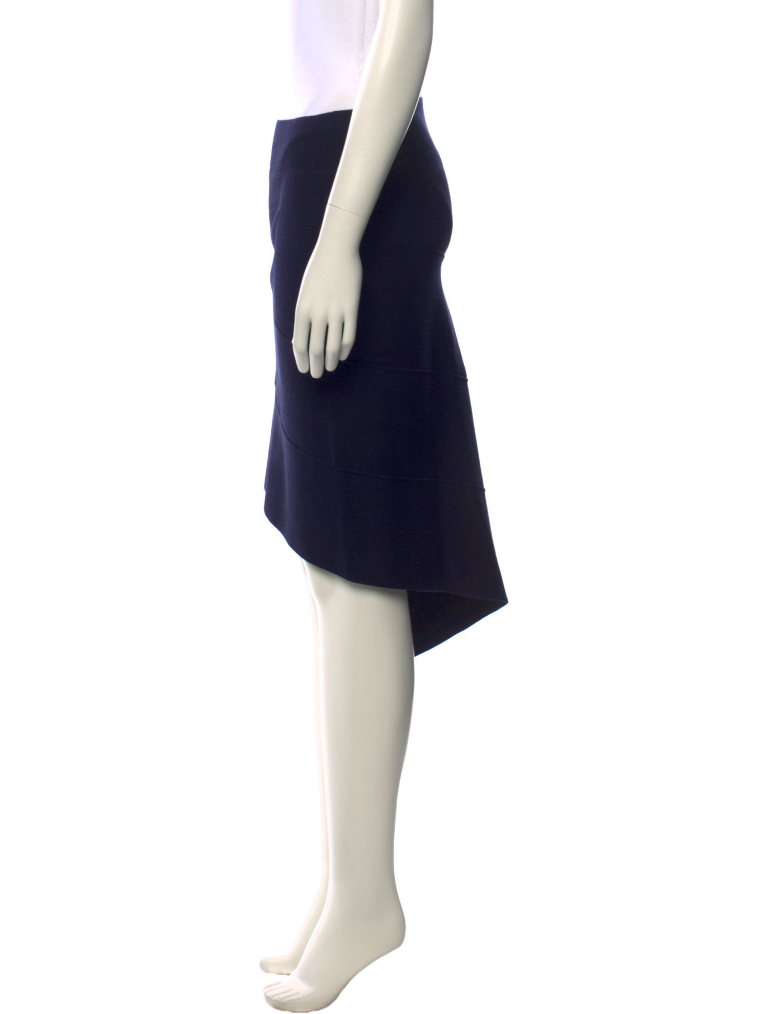 Opening Ceremony Ruffle Embellishment Knee-Length Skirt