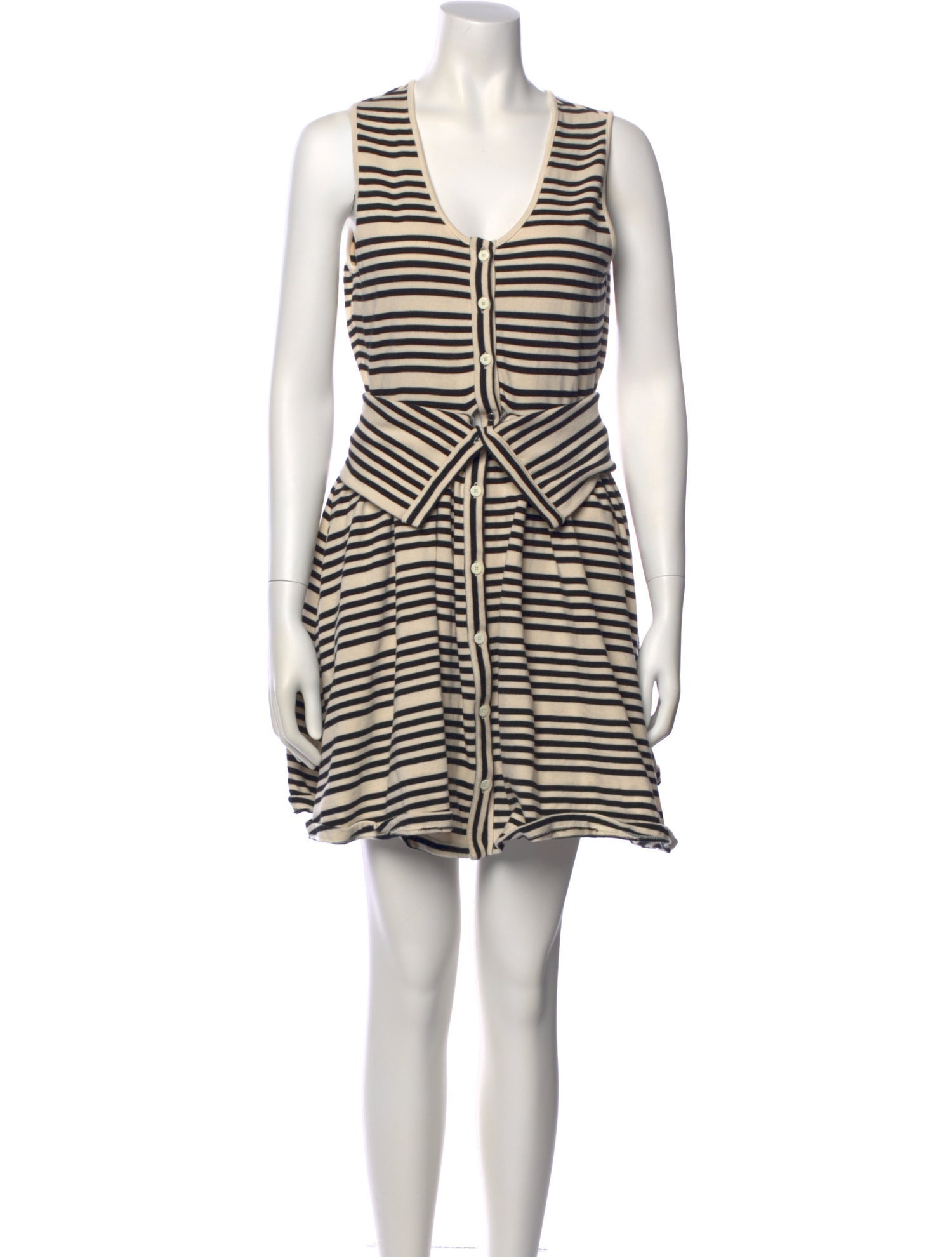 Opening Ceremony Striped Mini Dress