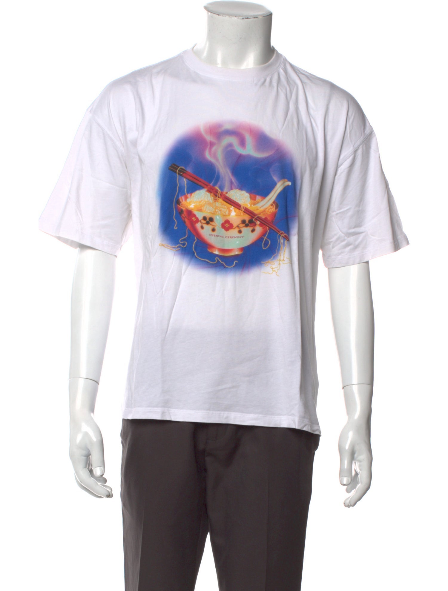 Opening Ceremony Graphic Print Crew Neck T-Shirt