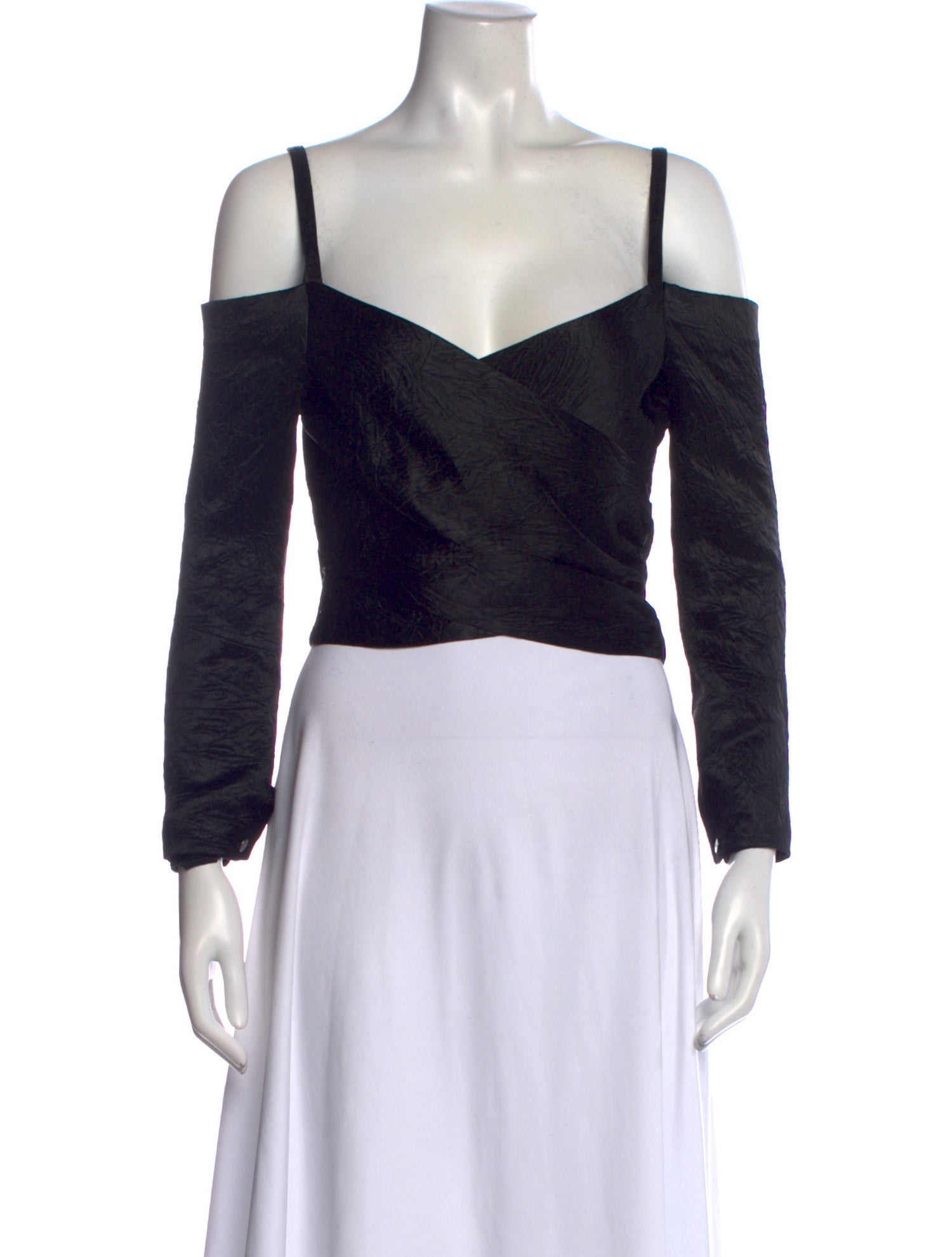 Opening Ceremony Off-The-Shoulder Long Sleeve Top