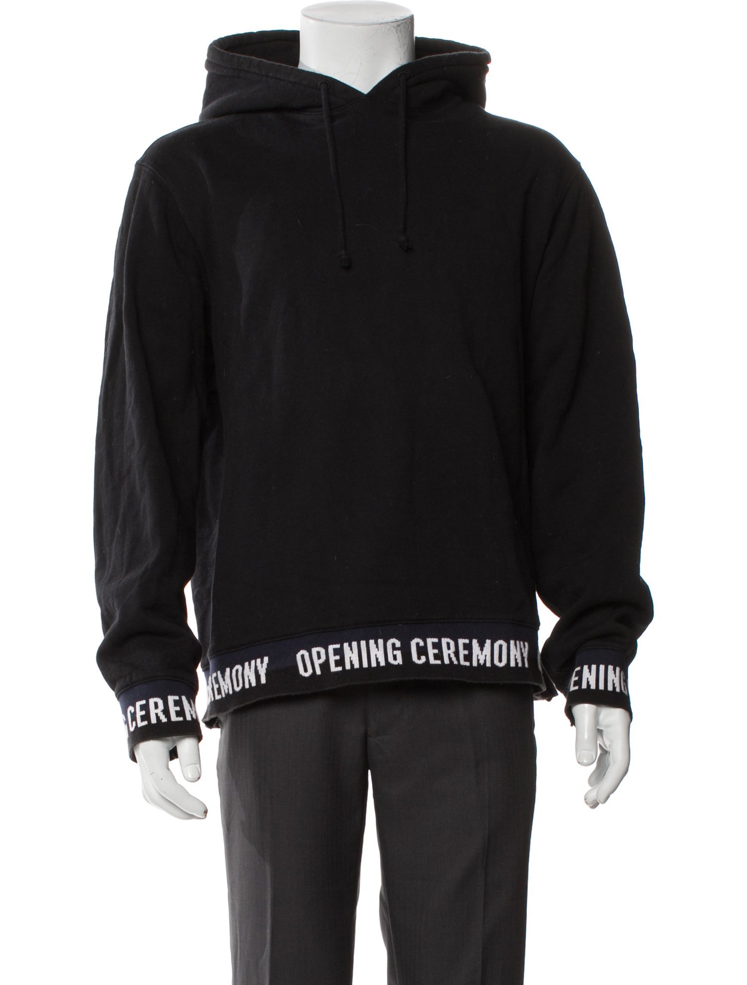 Opening Ceremony Crew Neck Long Sleeve Hoodie