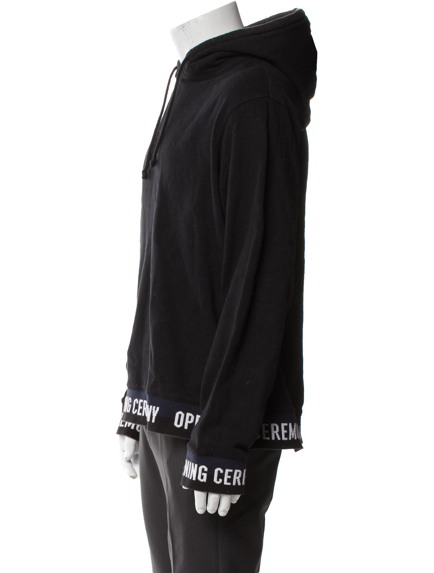 Opening Ceremony Crew Neck Long Sleeve Hoodie