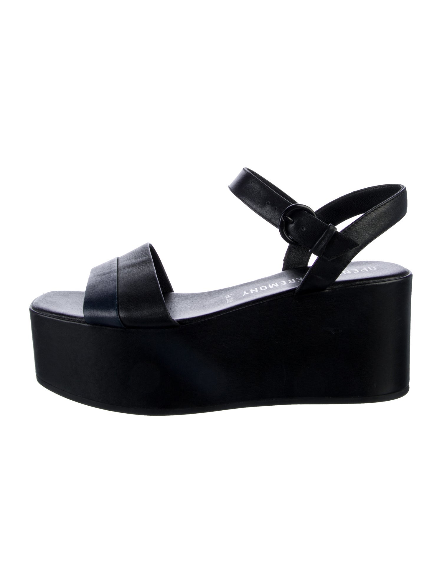 Opening Ceremony Leather Slingback Sandals