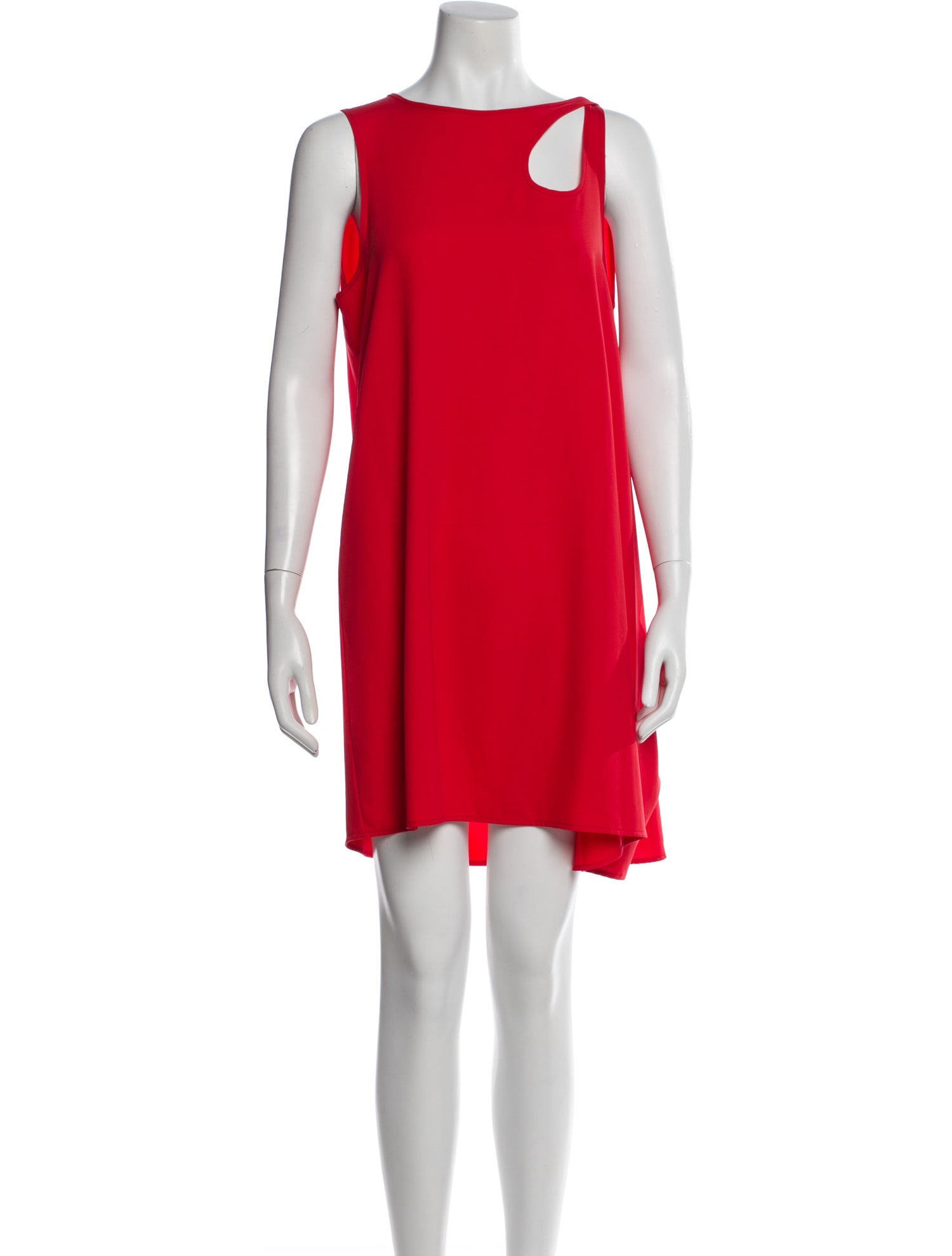 Opening Ceremony Bateau Neckline Mini Dress