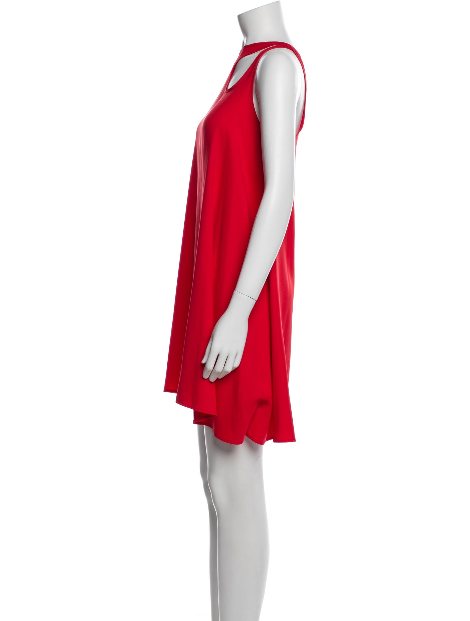 Opening Ceremony Bateau Neckline Mini Dress