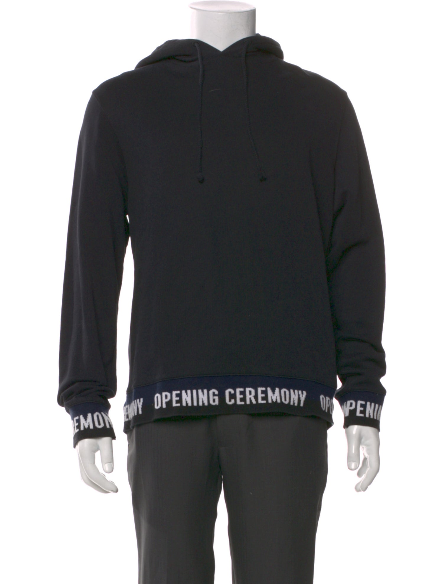 Opening Ceremony Graphic Print Crew Neck Hoodie