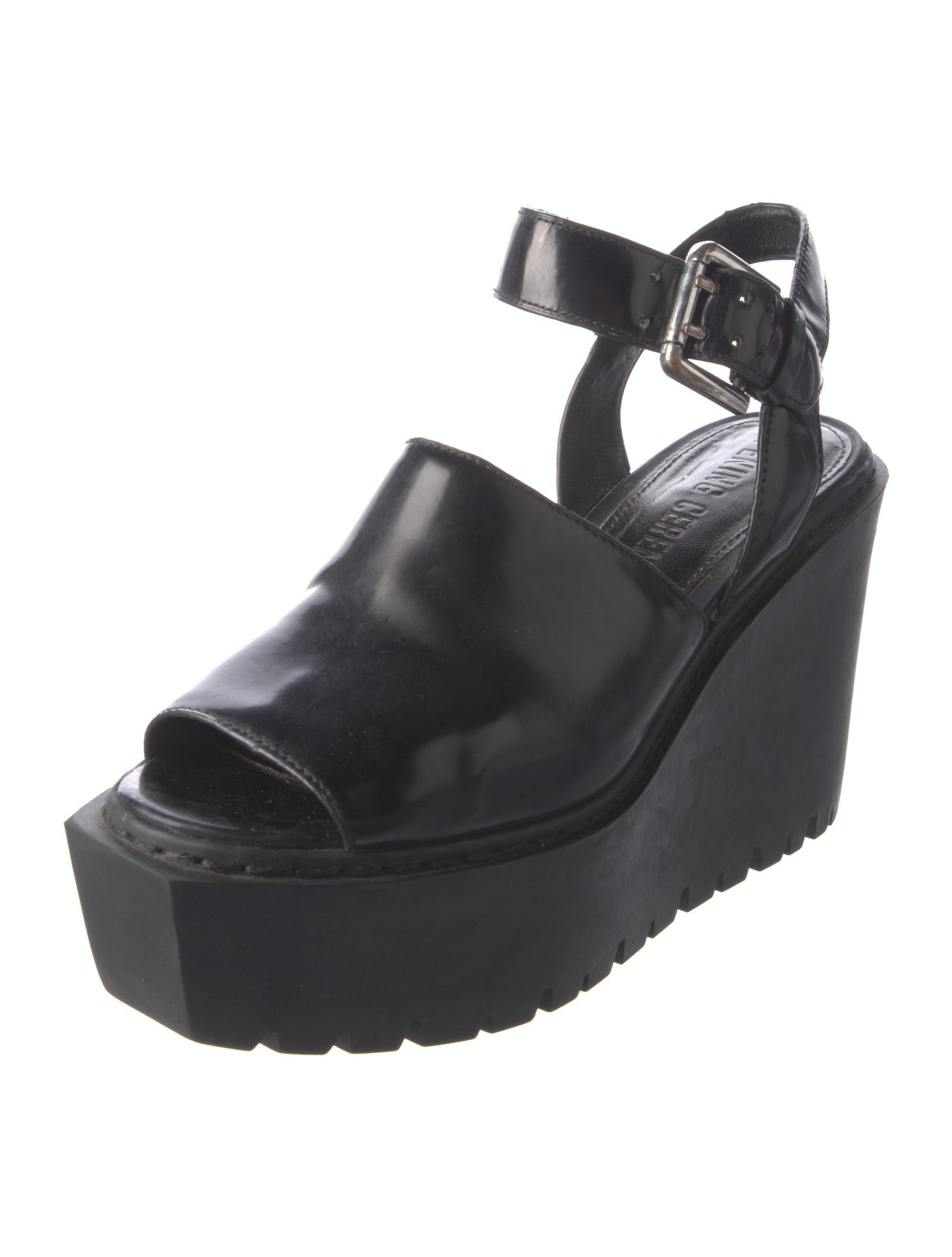 Opening Ceremony Patent Leather Slingback Sandals