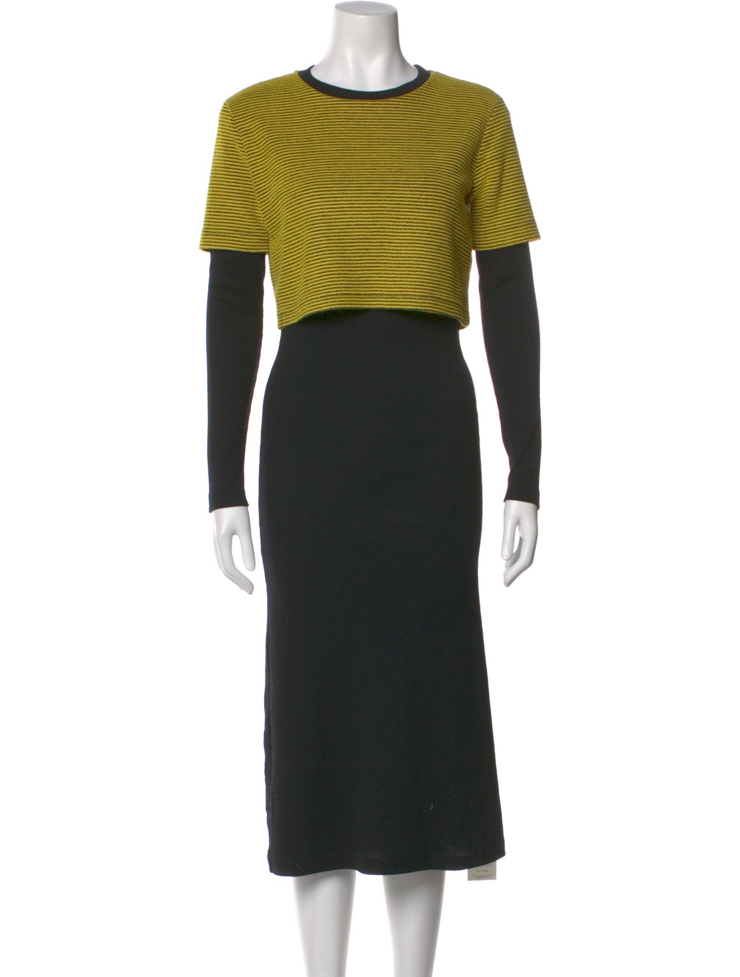Opening Ceremony Crew Neck Long Dress