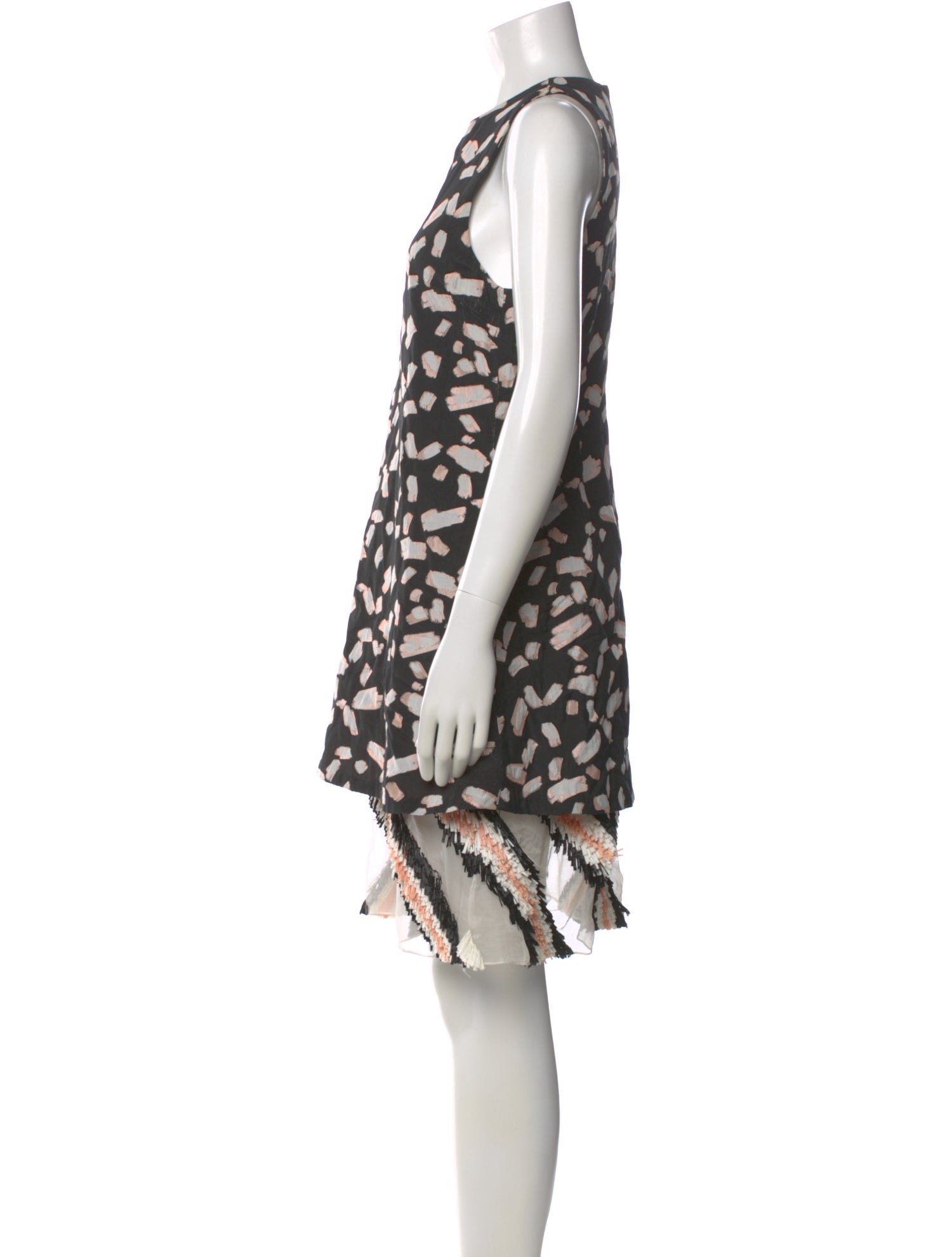 Opening Ceremony Printed Knee-Length Dress