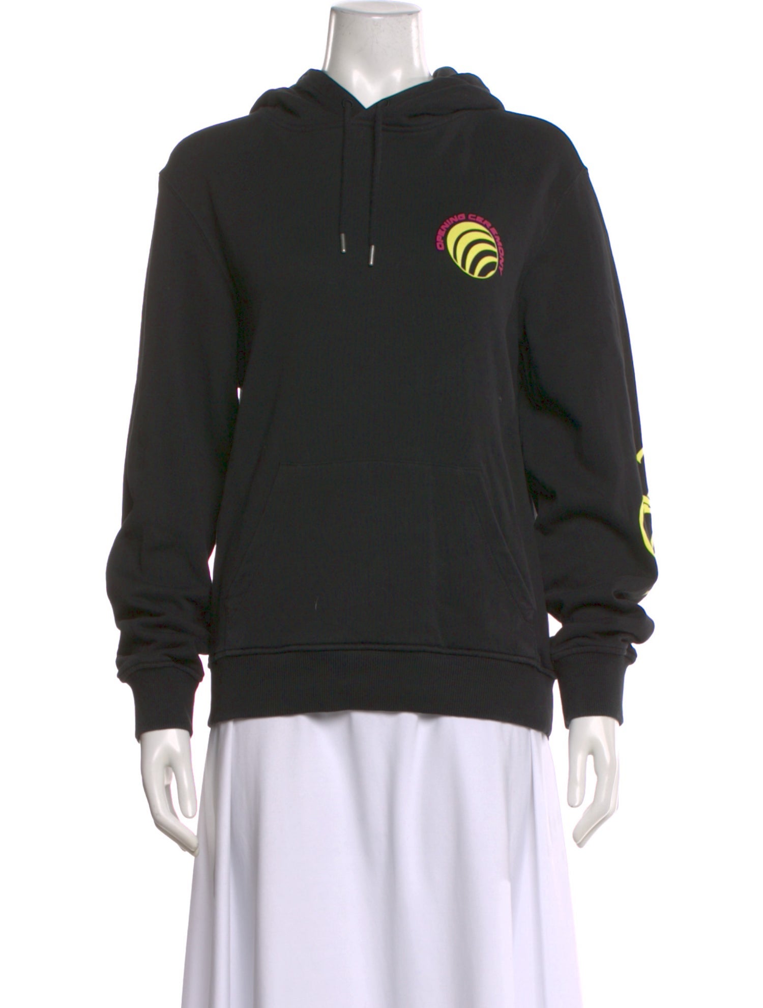 Opening Ceremony Graphic Print Crew Neck Hoodie