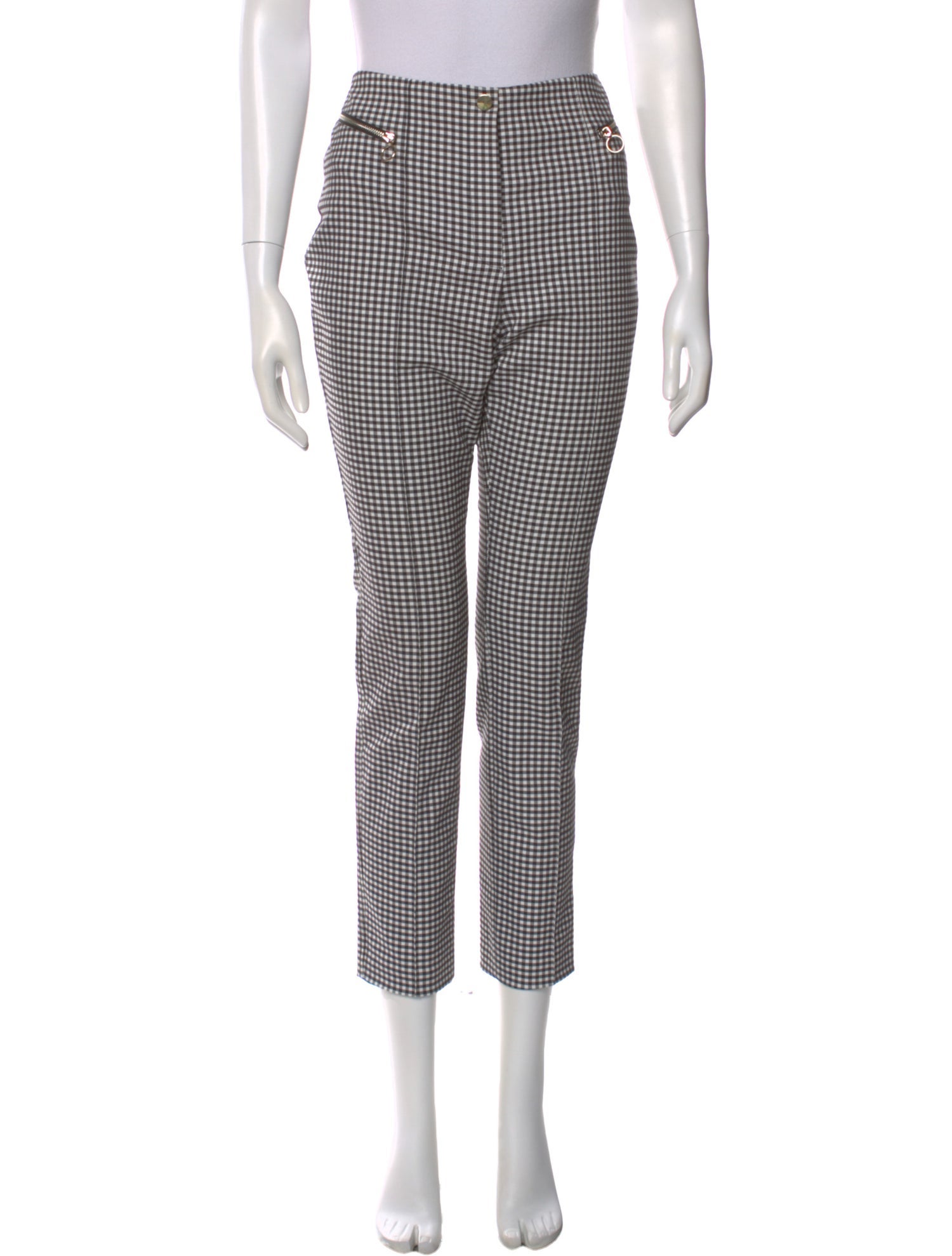 Opening Ceremony Plaid Print Straight Leg Pants