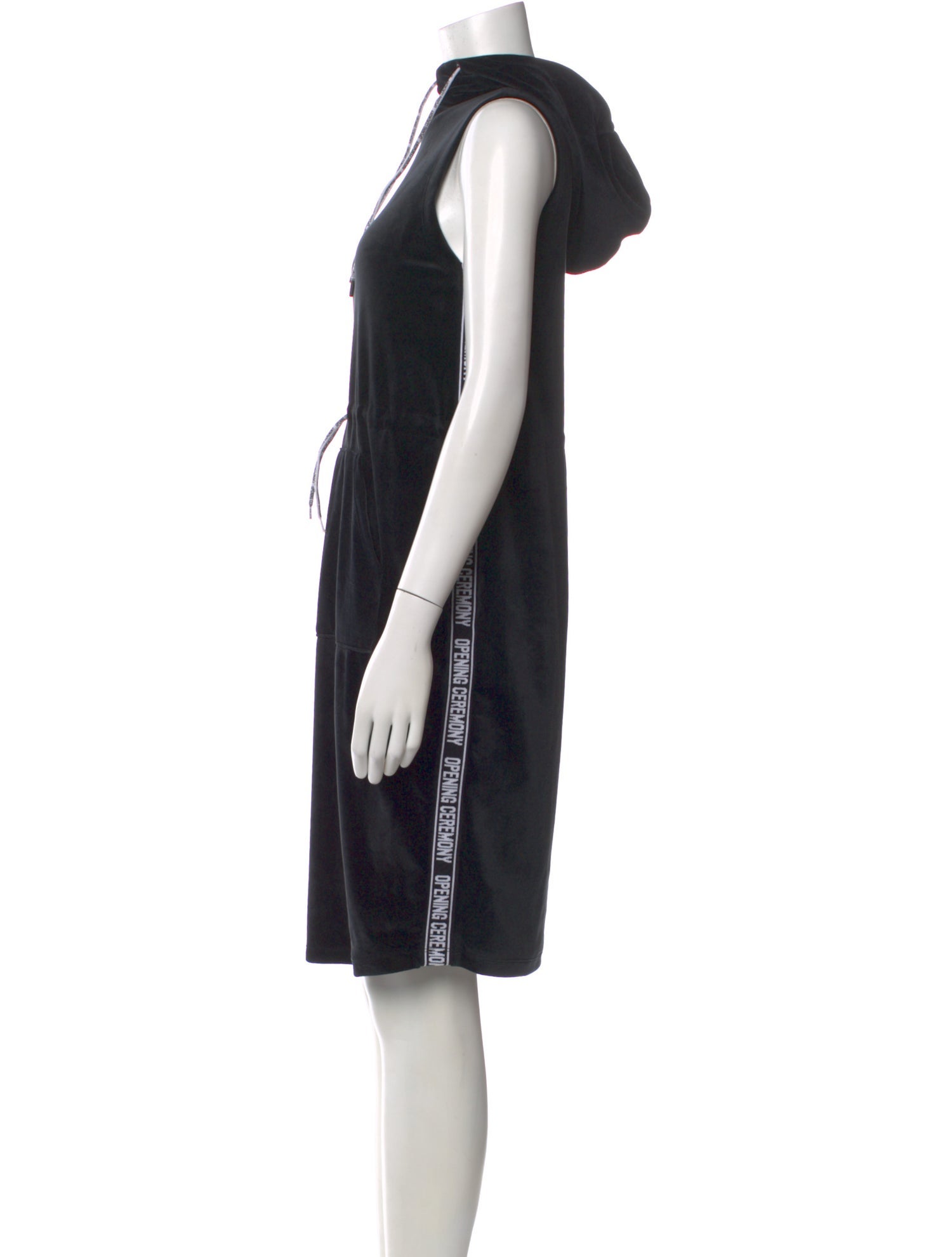 Opening Ceremony Mock Neck Knee-Length Dress