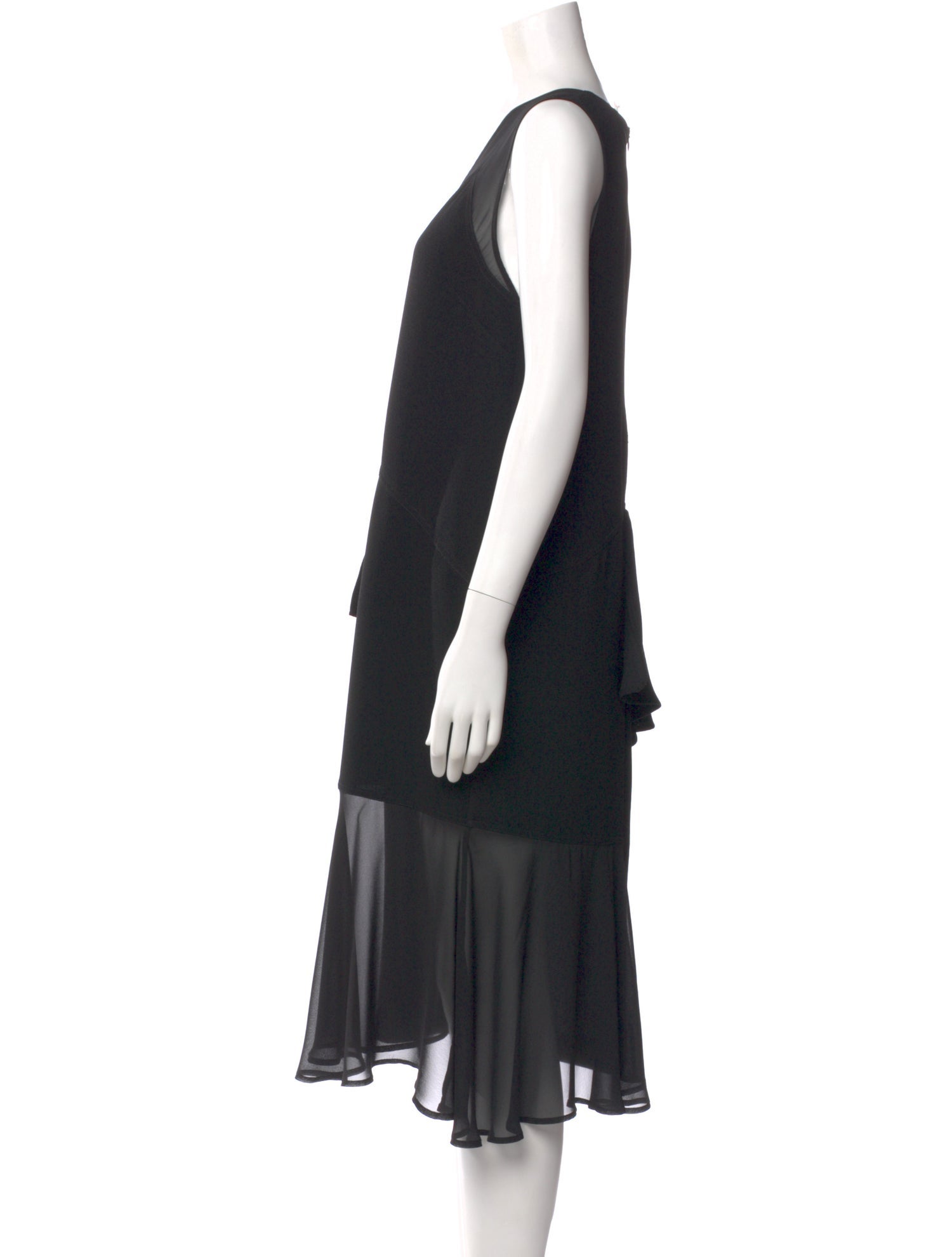 Opening Ceremony V-Neck Midi Length Dress