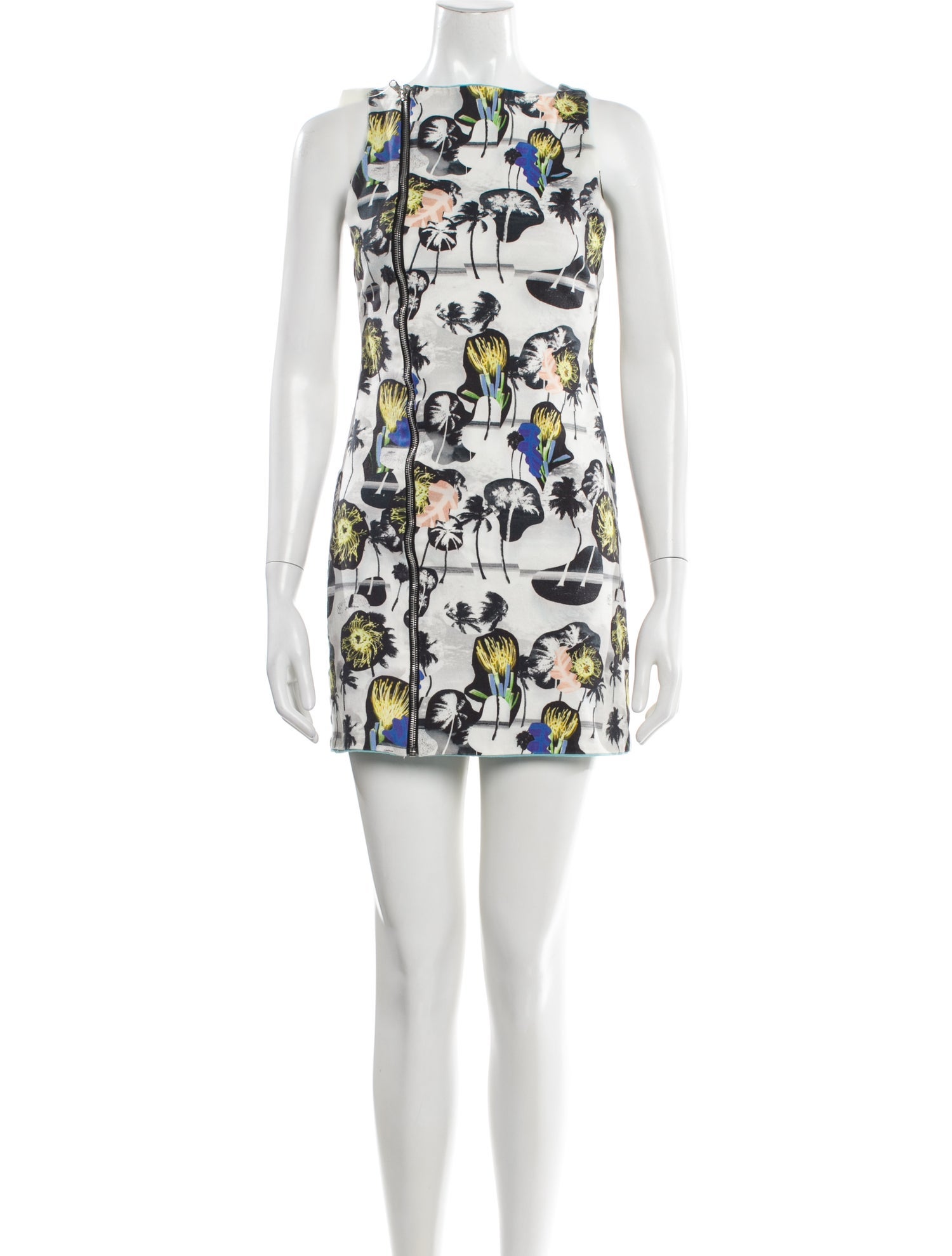 Opening Ceremony Floral Print Mini Dress