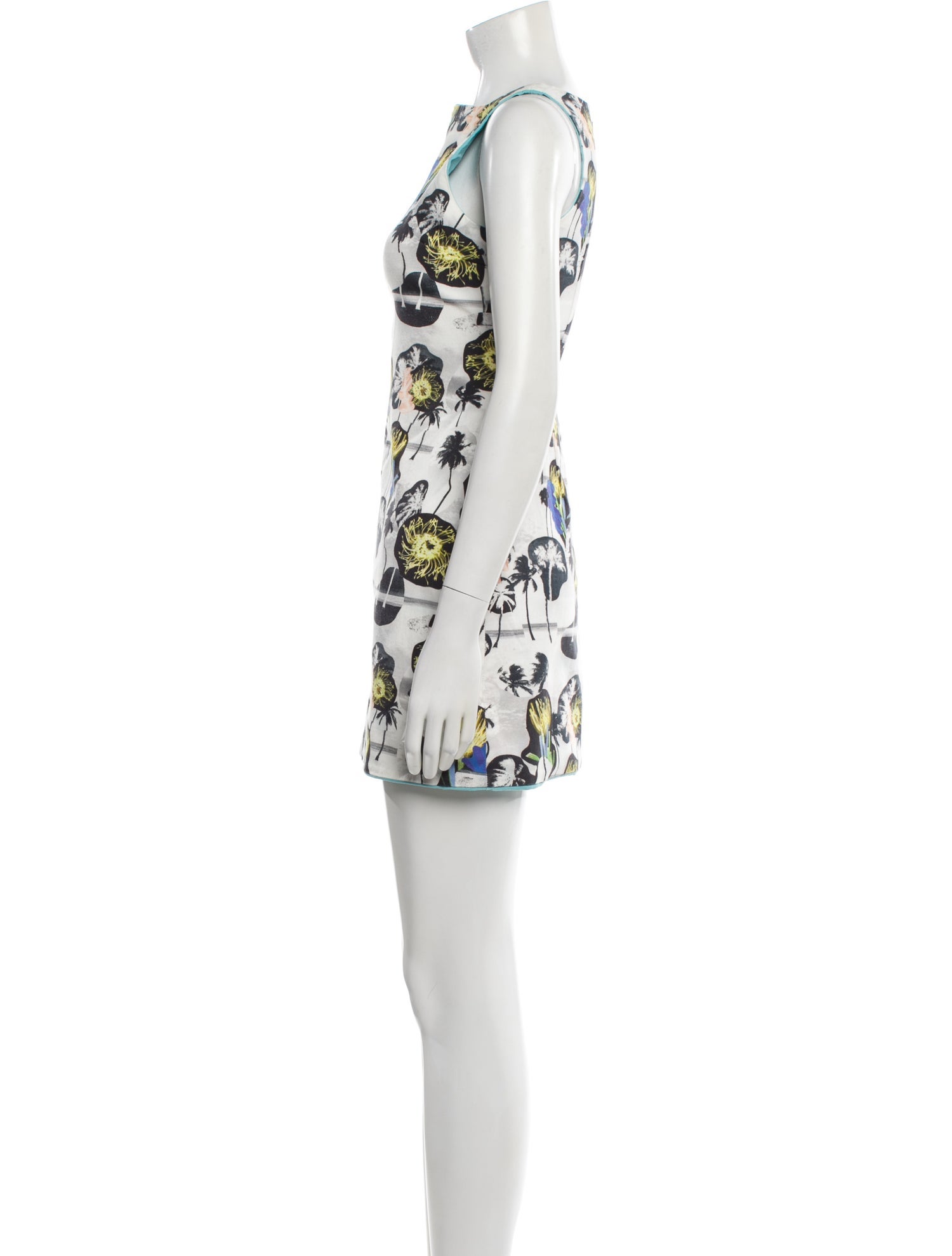 Opening Ceremony Floral Print Mini Dress